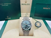Rolex datejust 36 | mint green | 126234 | 2025 - afbeelding 10 van  10