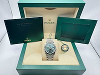 Rolex datejust 36 | mint green | 126234 | 2026 | unworn - afbeelding 2 van  10