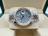 Rolex datejust 36 | mother of pearl diamonds | 126231 | 2026 - afbeelding 4 van  10