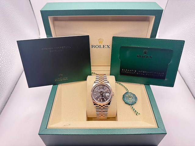 Rolex datejust 36 | rhodium | 126231 | 2026 - afbeelding 3 van  12