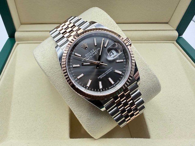 Rolex datejust 36 | rhodium | 126231 | 2026 - afbeelding 12 van  12