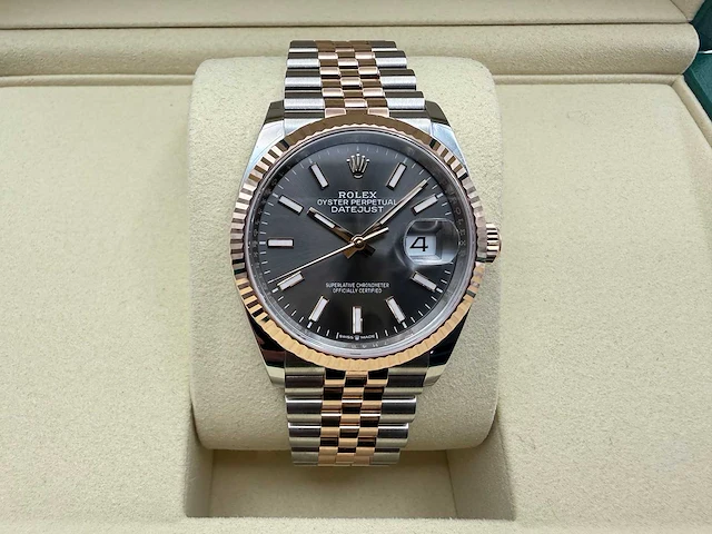 Rolex datejust 36 | rhodium | 126231 | 2026 - afbeelding 12 van  12