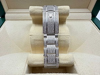 Rolex datejust 36 | steel oyster iced out natural diamonds | arabic dial | 2025 - afbeelding 9 van  12