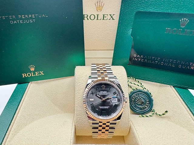 Rolex datejust 36 | wimbledon | 126231 | 2025 - afbeelding 3 van  12