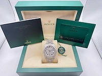 Rolex datejust 41 | 126300 | arabic | full "iced" out with natural diamonds - afbeelding 4 van  12