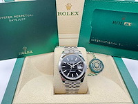 Rolex datejust 41 126300 | black dial | jubilee | unworn | 2026 - afbeelding 2 van  10