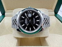 Rolex datejust 41 126300 | black dial | jubilee | unworn | 2026 - afbeelding 7 van  12