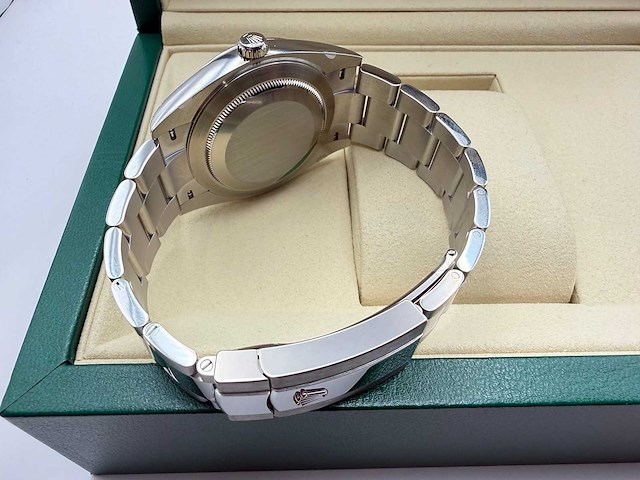 Rolex datejust 41 126300 | black dial | oyster | 2026 | unworn - afbeelding 8 van  12