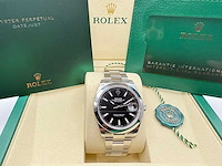 Rolex datejust 41 126300 | black dial | oyster | 2026 | unworn - afbeelding 9 van  12