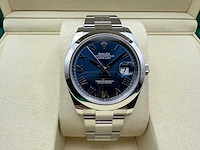 Rolex datejust 41 126300 | blue roman dial | unworn | 2026