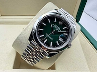 Rolex datejust 41 126300 | green ombre dial | jubilee | unworn | 2026 - afbeelding 3 van  12