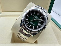 Rolex datejust 41 126300 | green ombre dial | unworn | 2026 - afbeelding 5 van  11