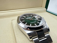Rolex datejust 41 126300 | green ombre dial | unworn | 2026 - afbeelding 9 van  11