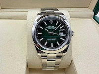 Rolex datejust 41 126300 | green ombre dial | unworn | 2026