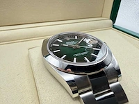 Rolex datejust 41 126300 | green ombre dial | unworn | 2026 - afbeelding 9 van  11