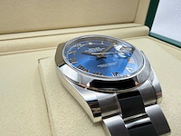 Rolex datejust 41 126300 | oyster | azzuro | full set | 2026 - afbeelding 10 van  12