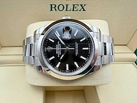Rolex datejust 41 | 126300 | oyster | black dial | unworn - afbeelding 4 van  12