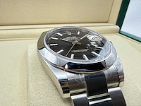 Rolex datejust 41 | 126300 | oyster | black dial | unworn - afbeelding 11 van  12