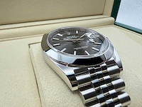 Rolex datejust 41 126300 | rhodium dial | jubilee | unworn | 2026 - afbeelding 10 van  12