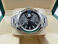 Rolex datejust 41 126300 | rhodium dial | oyster | 2026 | unworn - afbeelding 7 van  12