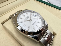Rolex datejust 41 126300 | white dial | unworn | 2026 - afbeelding 11 van  12