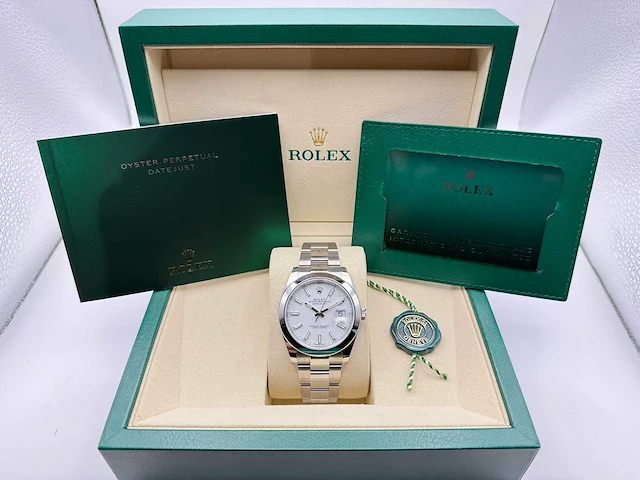 Rolex datejust 41 126300 | white dial | unworn | 2026 - afbeelding 4 van  12