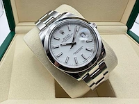 Rolex datejust 41 126300 | white dial | unworn | 2026 - afbeelding 5 van  12