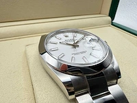 Rolex datejust 41 126300 | white dial | unworn | 2026 - afbeelding 10 van  12