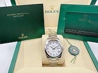 Rolex datejust 41 126300 | white roman dial | unworn | 2026 - afbeelding 3 van  12