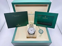 Rolex datejust 41 126300 | white roman dial | unworn | 2026 - afbeelding 4 van  12