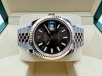 Rolex datejust 41 126331 | chocolate dial | jubilee | 2026 | unworn - afbeelding 7 van  12