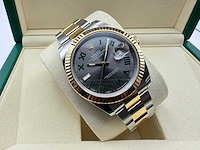 Rolex datejust 41 126333 | wimbledon dial | unworn | 2025 - afbeelding 4 van  11