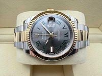 Rolex datejust 41 126333 | wimbledon dial | unworn | 2025 - afbeelding 6 van  11