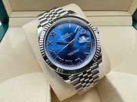 Rolex datejust 41 126334 | azzuro dial | 2025 - afbeelding 1 van  12