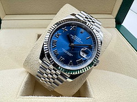 Rolex datejust 41 126334 | azzuro dial | 2025 - afbeelding 6 van  12