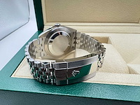 Rolex datejust 41 126334 | azzuro dial | 2025 - afbeelding 12 van  12