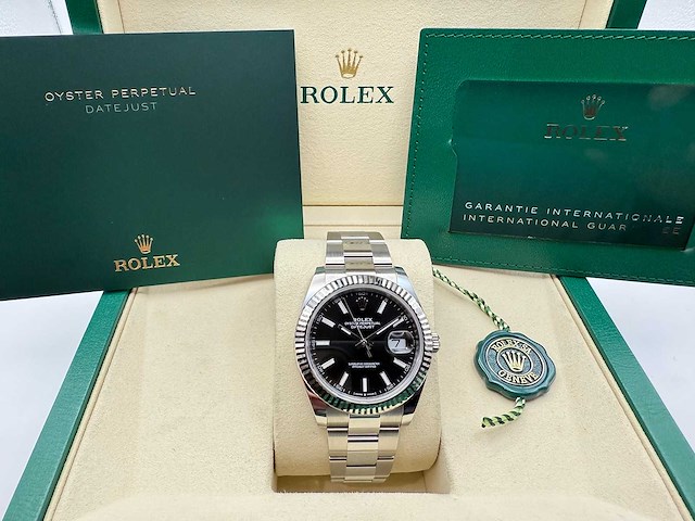 Rolex datejust 41 126334 | black | 2026 | unworn - afbeelding 4 van  12