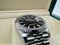 Rolex datejust 41 126334 | black dial | jubilee | unworn | 2026 - afbeelding 10 van  12