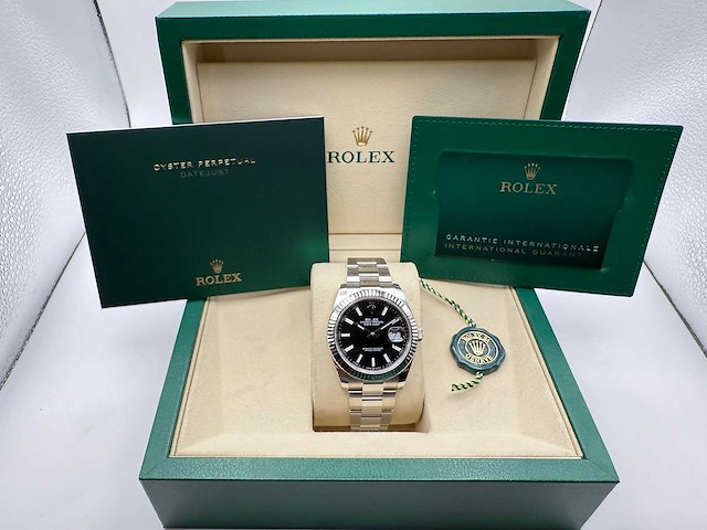 Rolex datejust 41 126334 | black dial | unworn | 2025 - afbeelding 4 van  12