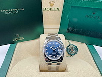 Rolex datejust 41 126334 | blue diamond dot | oyster | unworn | 2026 - afbeelding 3 van  12