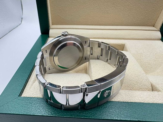 Rolex datejust 41 126334 | blue diamond dot | oyster | unworn | 2026 - afbeelding 12 van  12
