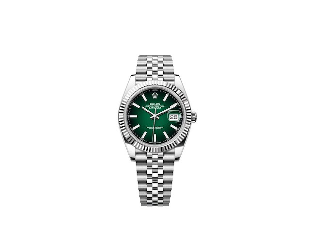 Rolex datejust 41 126334 | green ombre dial | jubilee | unworn | 2026 - afbeelding 1 van  1