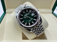 Rolex datejust 41 126334 | green ombre dial | jubilee | unworn | 2026 - afbeelding 5 van  12