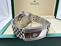 Rolex datejust 41 126334 | green ombre dial | jubilee | unworn | 2026 - afbeelding 12 van  12