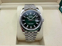 Rolex datejust 41 126334 | green ombre dial | jubilee | unworn | 2026