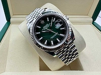 Rolex datejust 41 126334 | green ombre dial | jubilee | unworn | 2026 - afbeelding 5 van  12