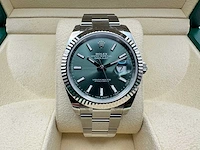 Rolex datejust 41 126334 | mint green dial | unworn | 2026