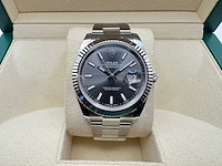 Rolex datejust 41 126334 | rhodium dial | oyster | unworn | 2026 - afbeelding 3 van  6
