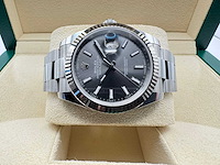 Rolex datejust 41 126334 | rhodium dial | oyster | unworn | 2026 - afbeelding 4 van  6