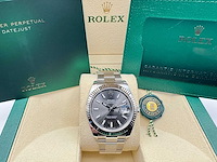 Rolex datejust 41 126334 | rhodium dial | oyster | unworn | 2026 - afbeelding 10 van  10